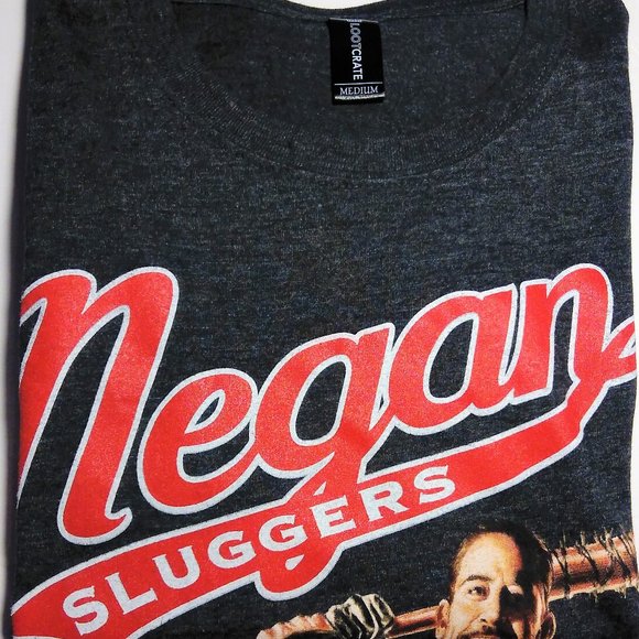 OFFICIAL WALKING DEAD NEGAN TEE - LOOTCRATE - Picture 6 of 7